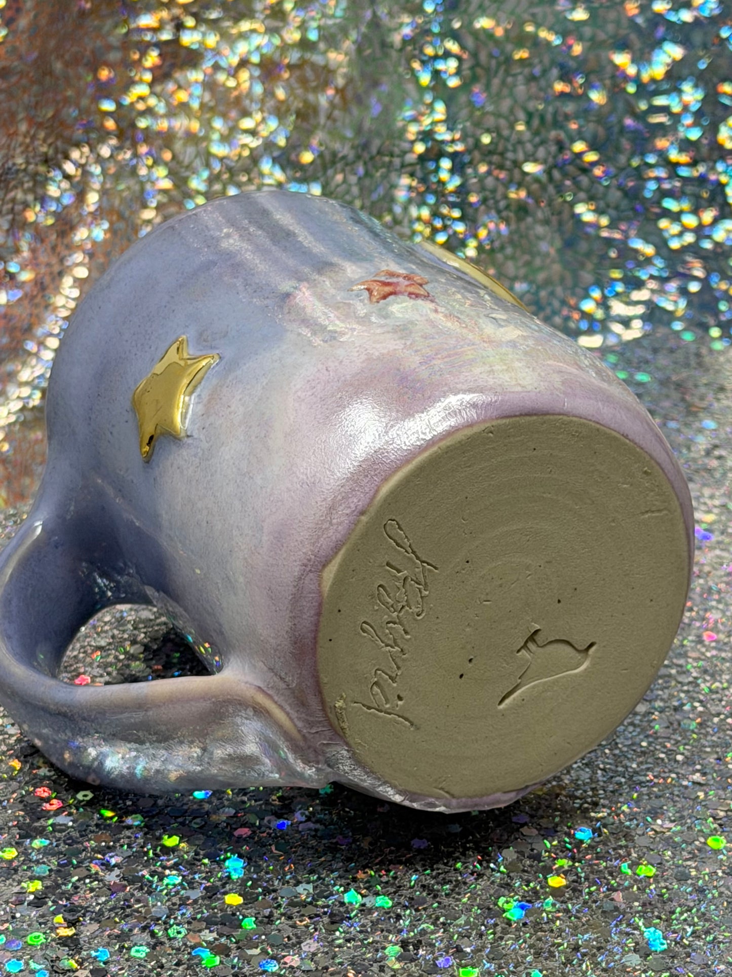 The Double-Cuppa Glitter Ghoul 16oz mug