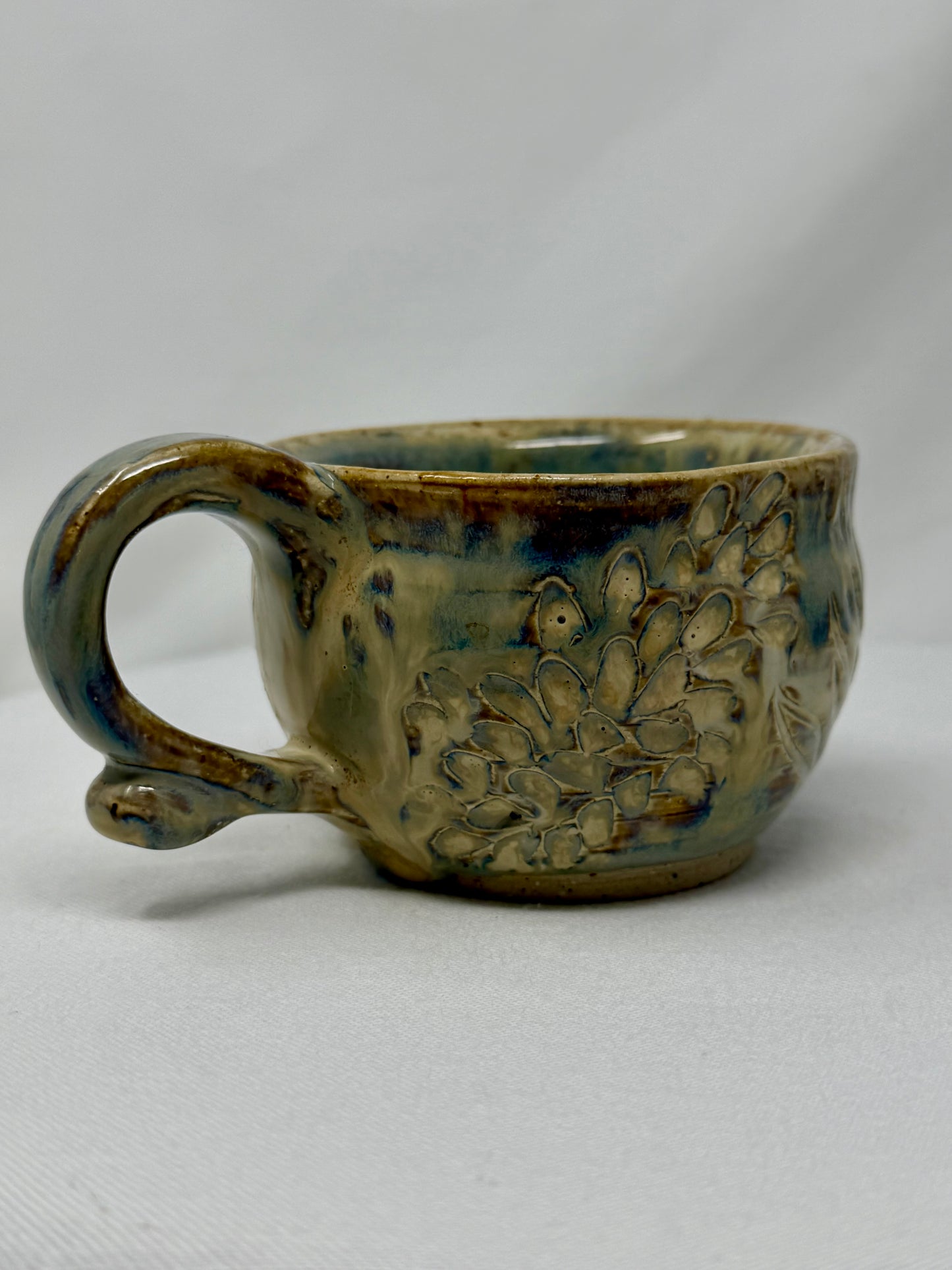 Half a cuppa 4oz opal luster espresso mug
