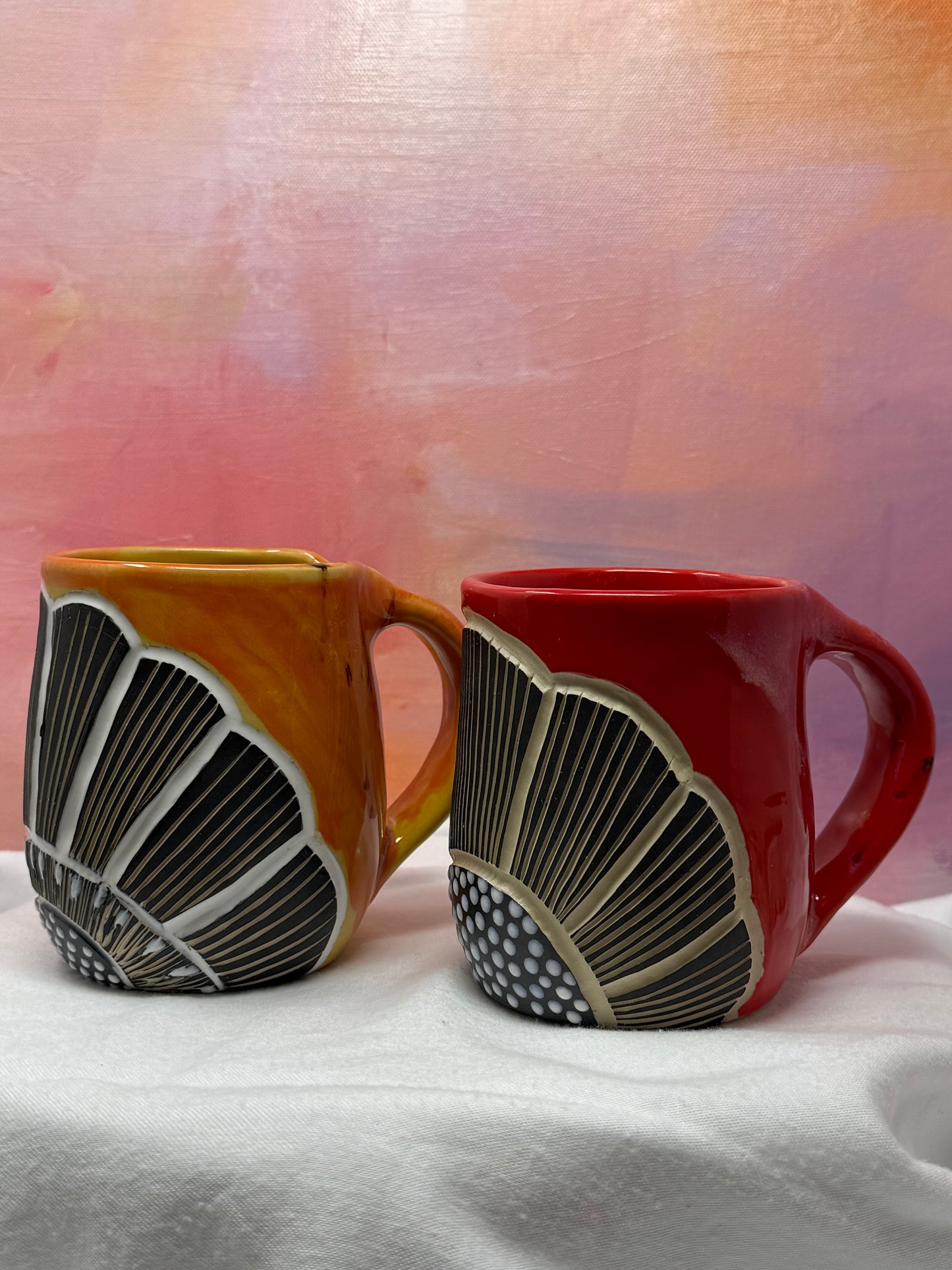 The Cuppa-and-a-half-a Fire Flower 12 oz mug