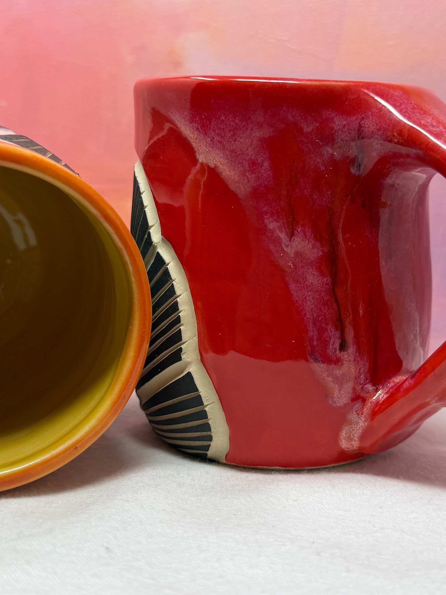 The Cuppa-and-a-half-a Fire Flower 12 oz mug
