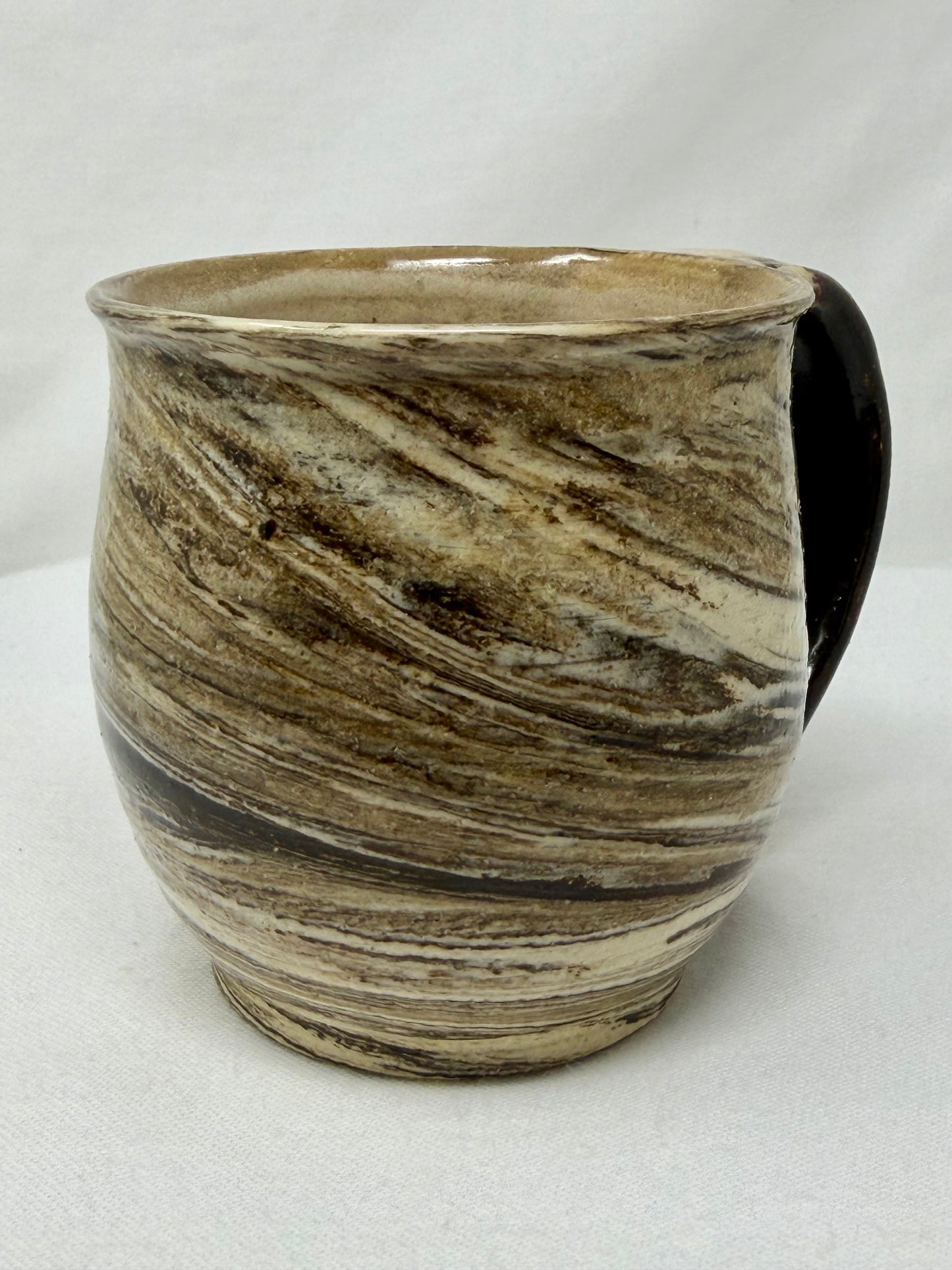 Almost-a-cuppa 7oz Chocolate Swirl mug