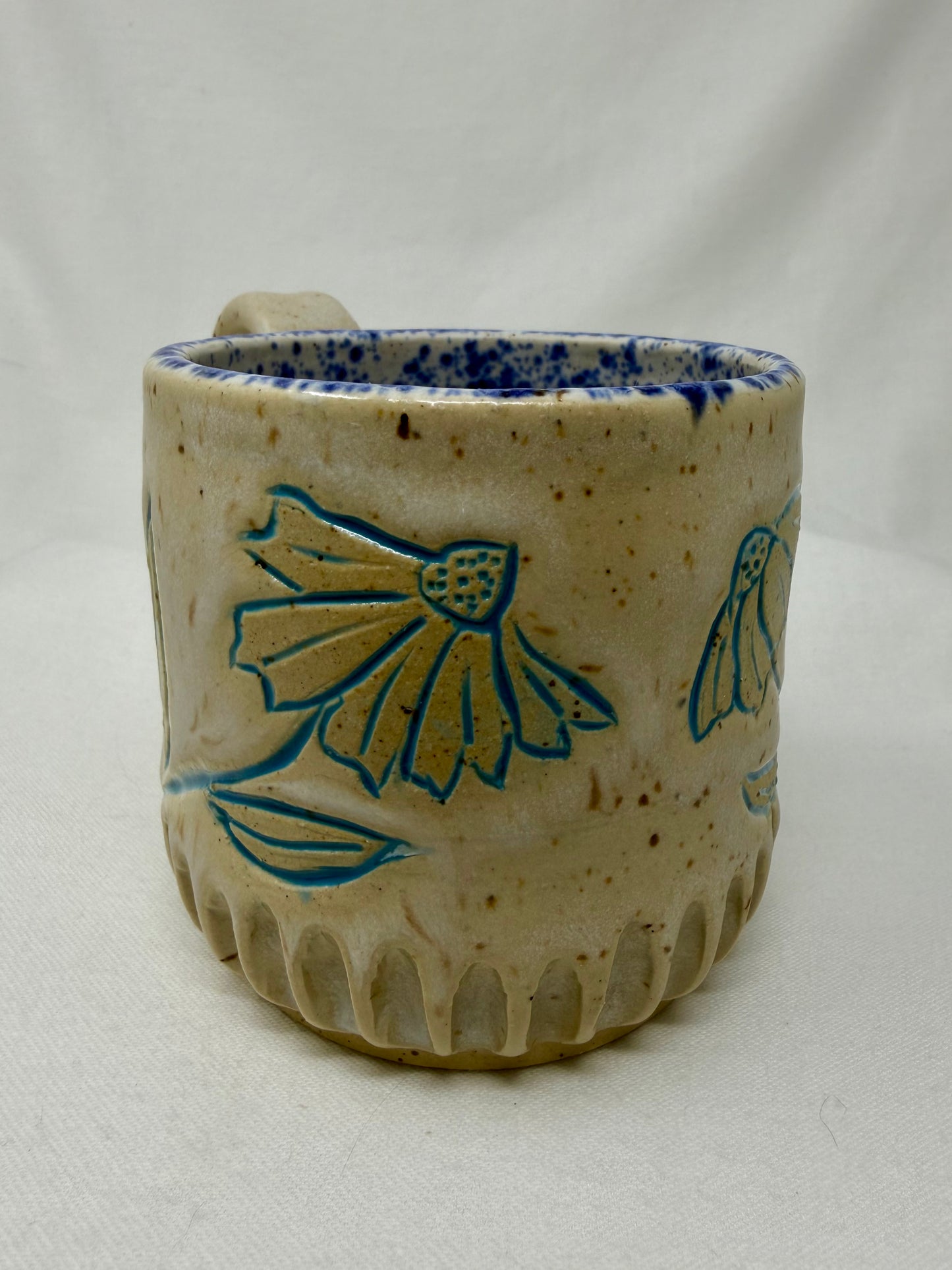 The Cuppa-plus Echinacea Blues 10oz mug