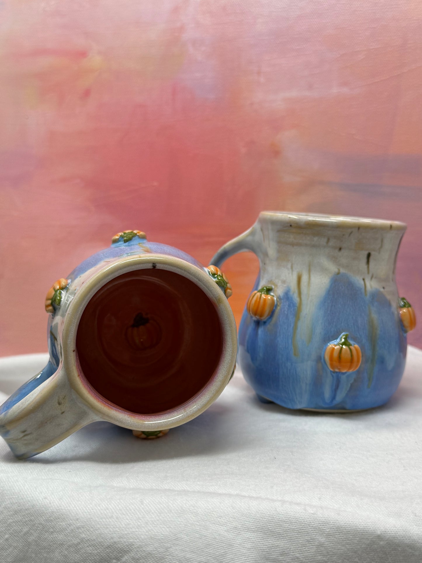 Almost-a-cuppa 6oz Pumpkin Cutie mug