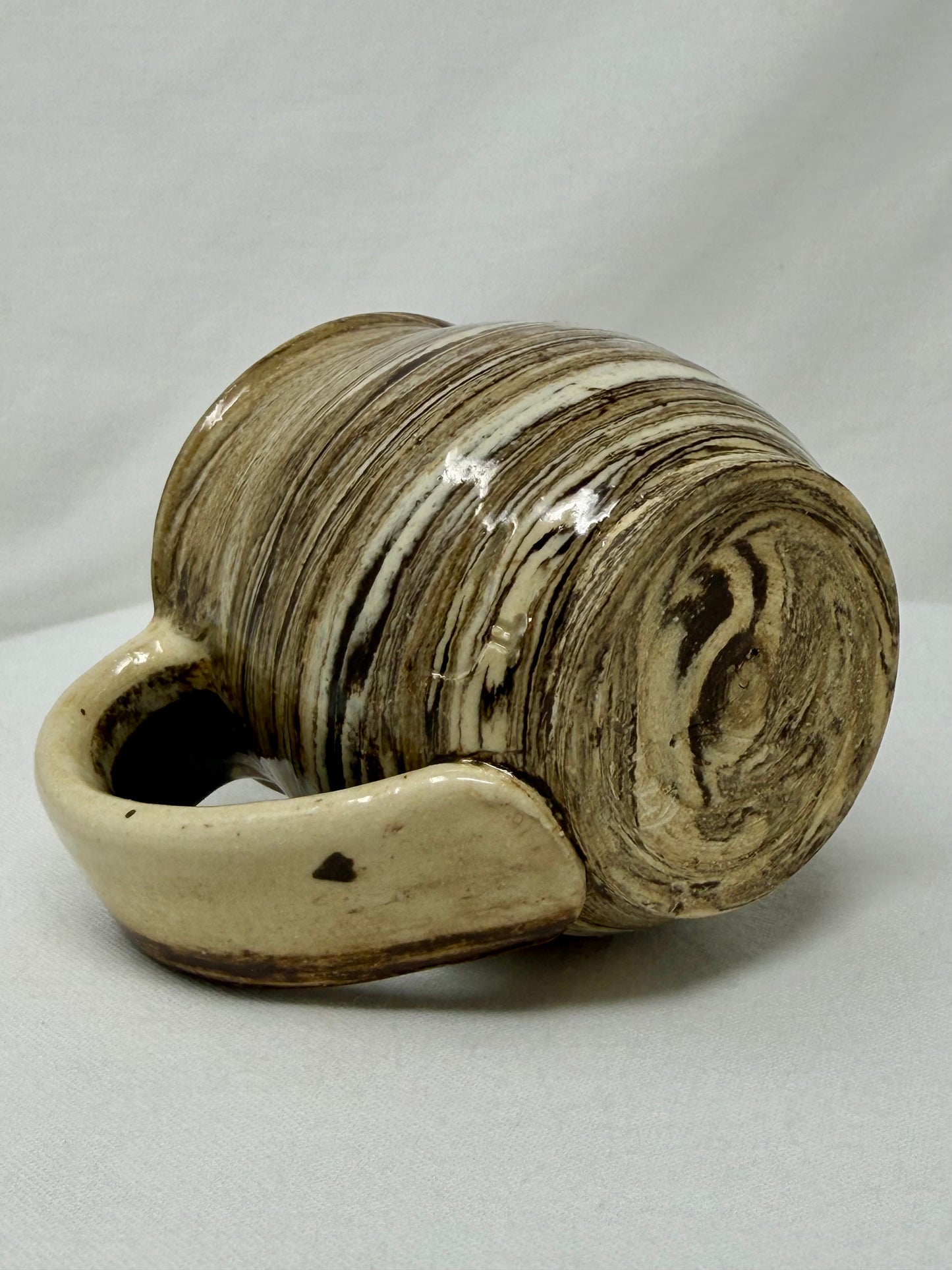 Almost-a-cuppa 7oz Chocolate Swirl mug