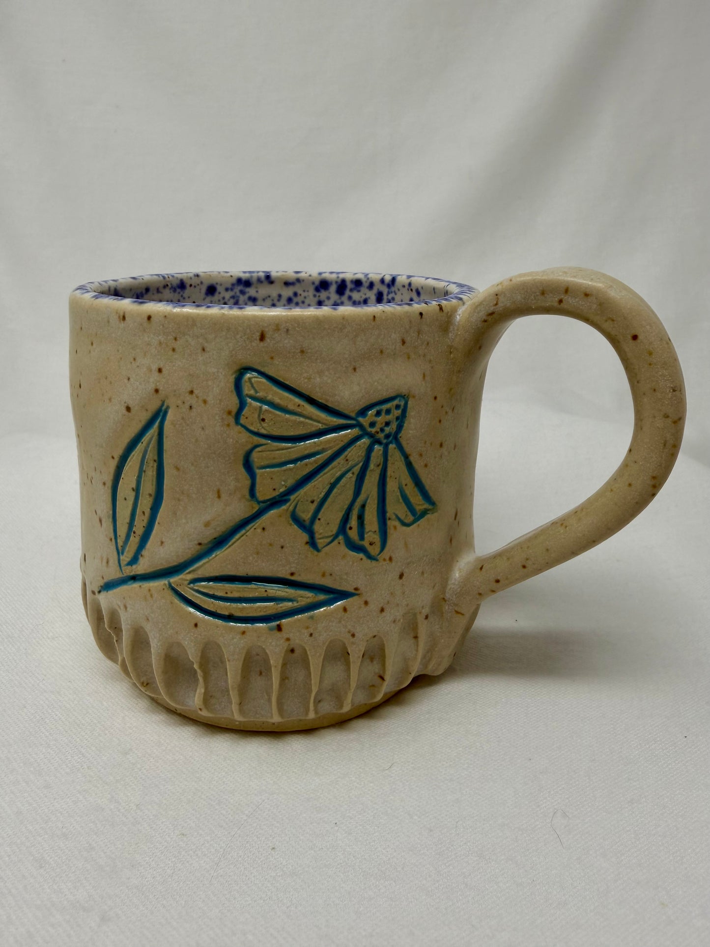 The Cuppa-plus Echinacea Blues 10oz mug