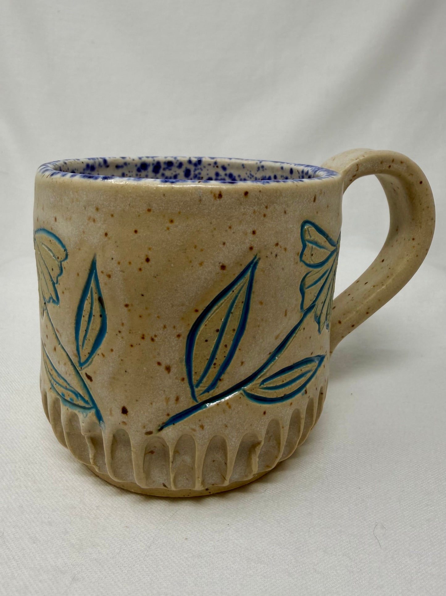 The Cuppa-plus Echinacea Blues 10oz mug