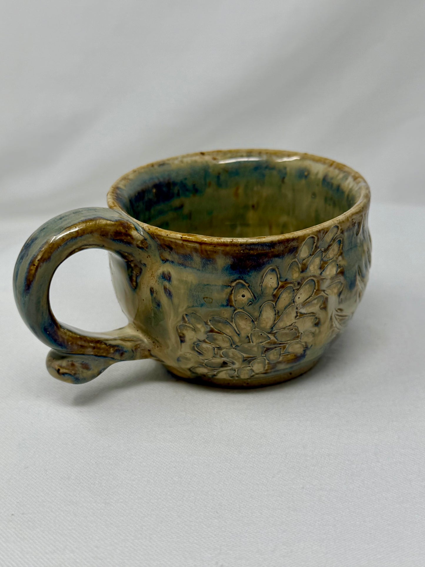 Half a cuppa 4oz opal luster espresso mug