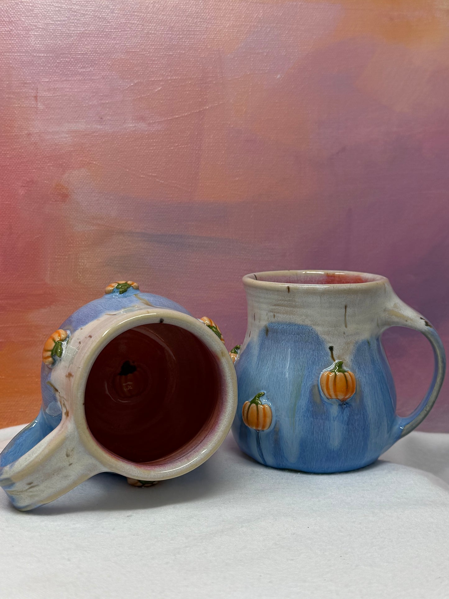 Almost-a-cuppa 6oz Pumpkin Cutie mug