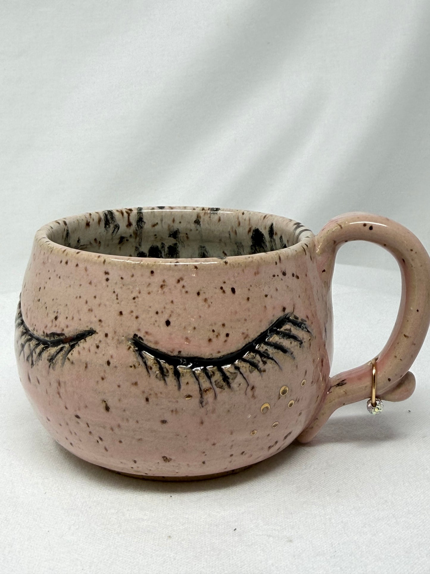 The Half-a-Cuppa Sleepy Gal 4oz espresso mug