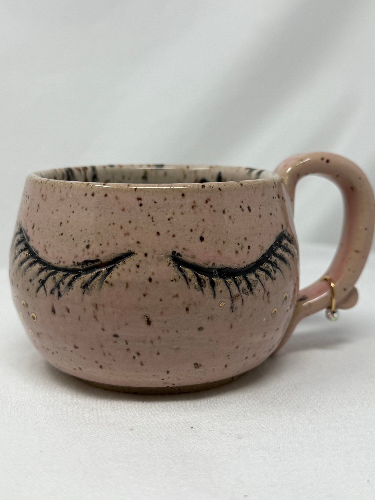 The Half-a-Cuppa Sleepy Gal 4oz espresso mug