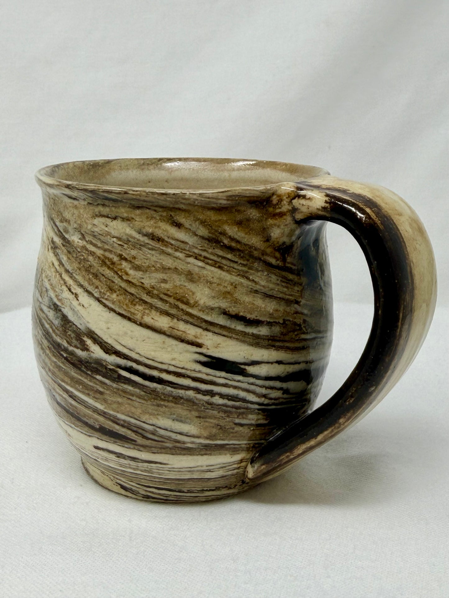 Almost-a-cuppa 7oz Chocolate Swirl mug