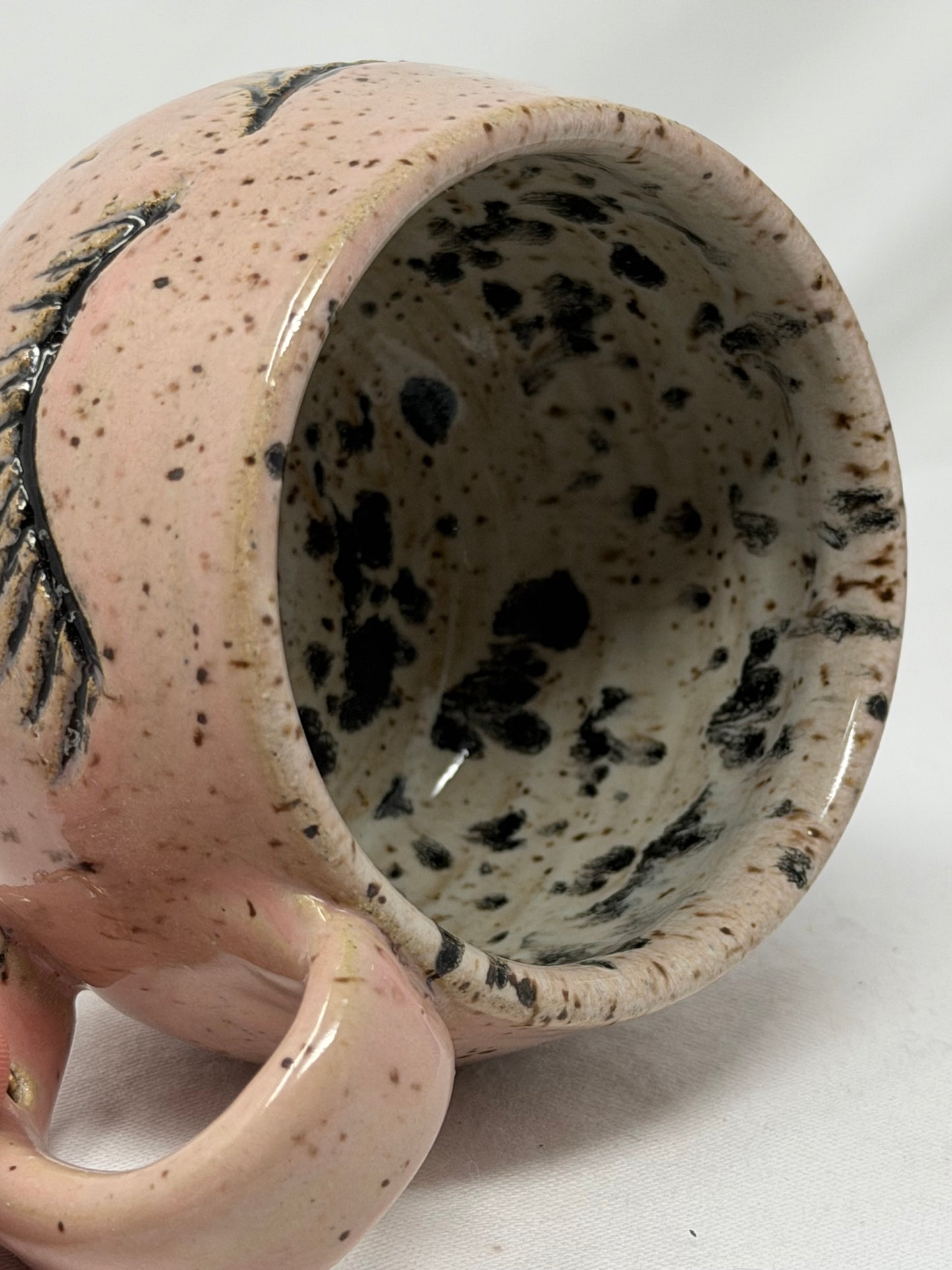 The Half-a-Cuppa Sleepy Gal 4oz espresso mug