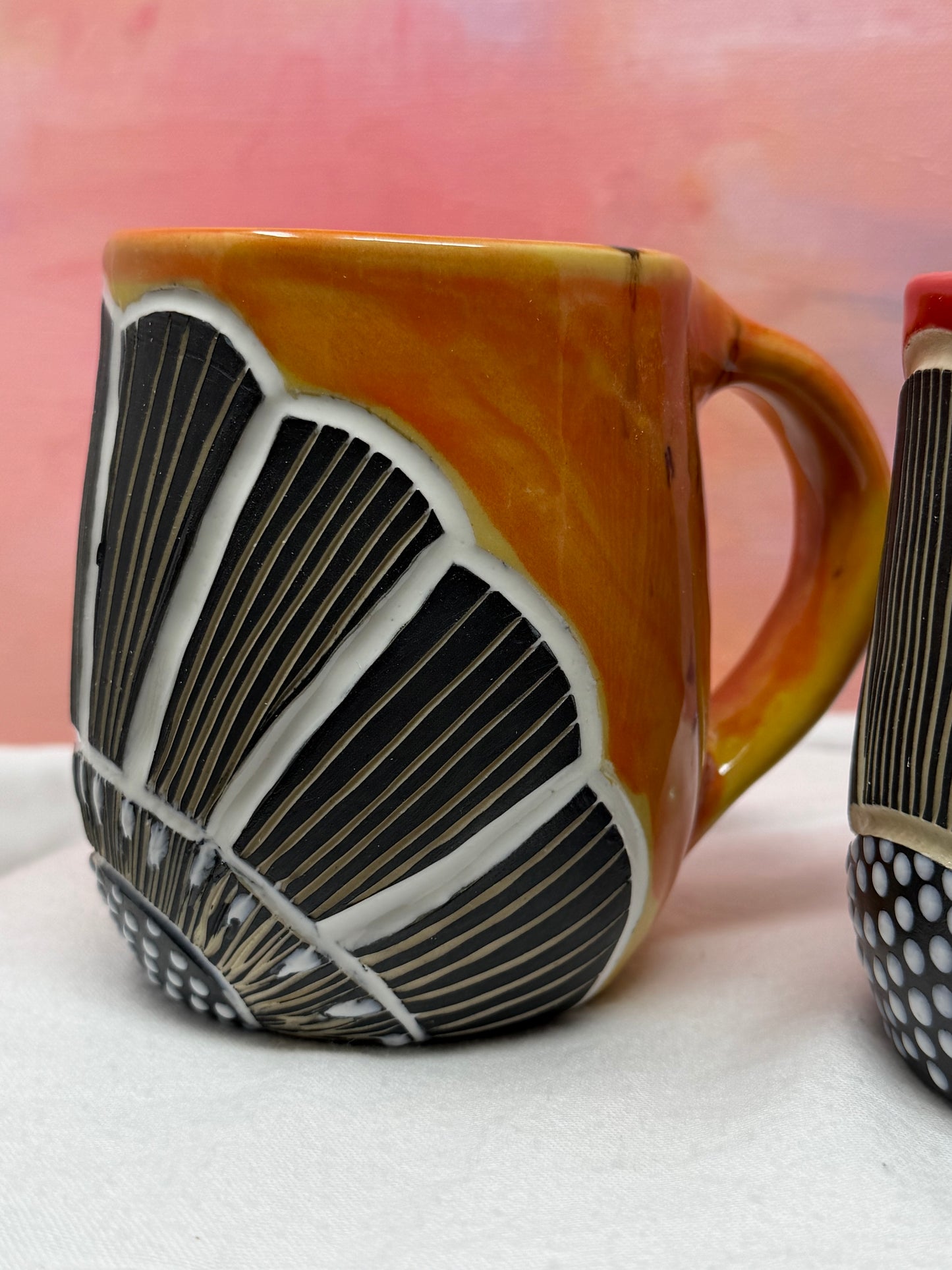 The Cuppa-and-a-half-a Fire Flower 12 oz mug
