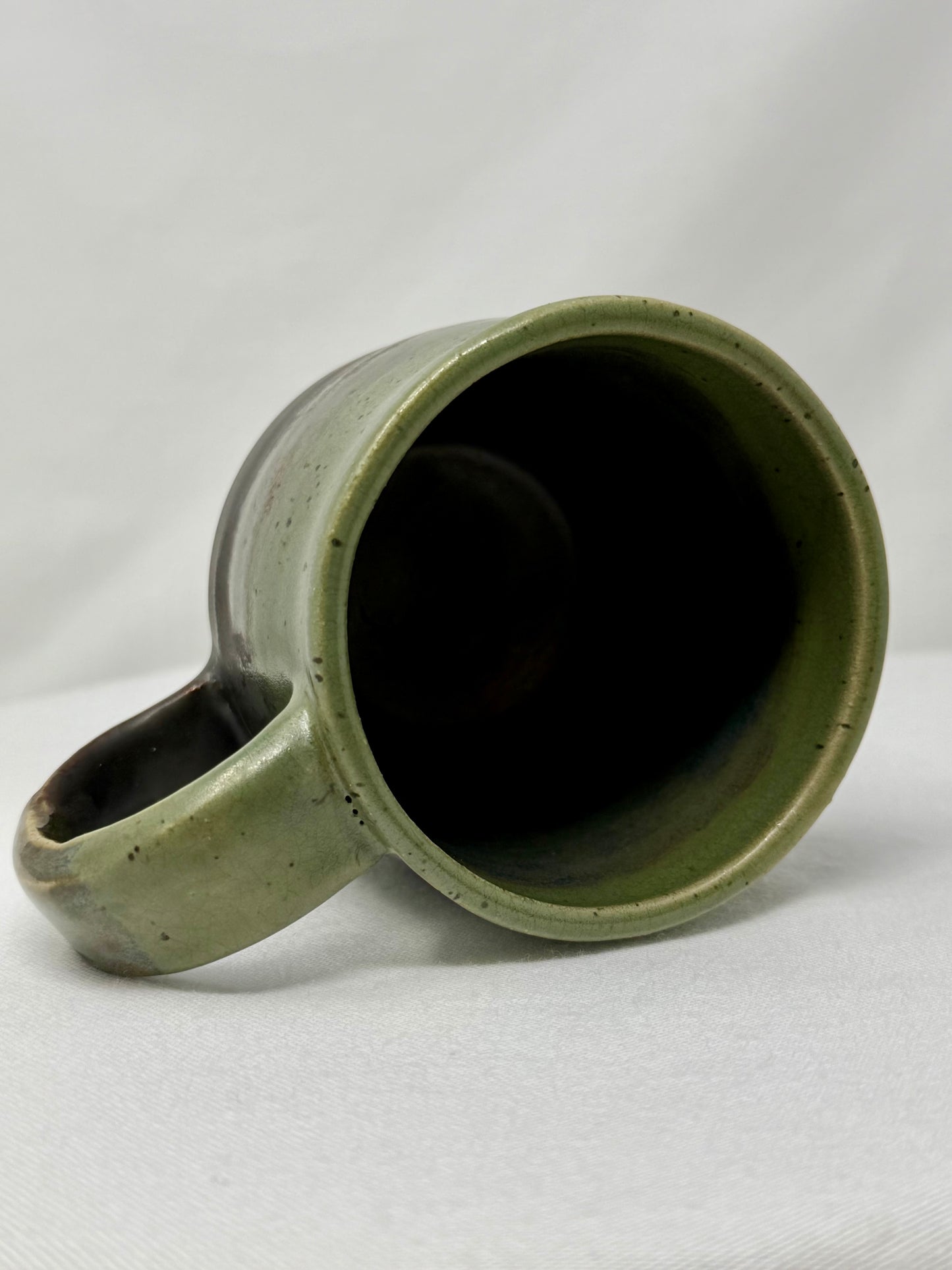 Almost-a-cuppa Avocado ombré 6oz mug